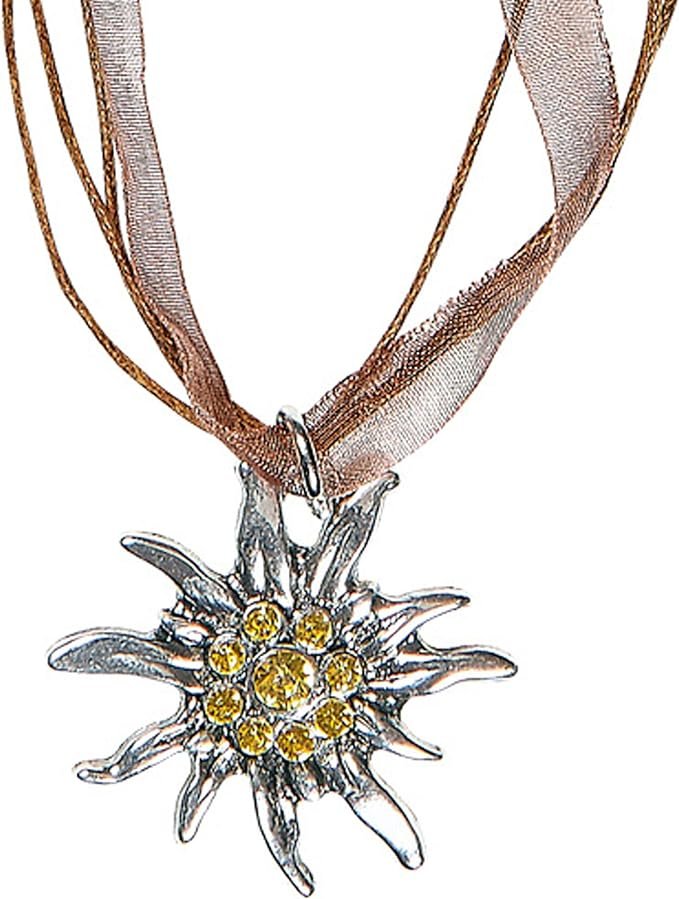 Die Edelweiß-Strasskette von Widmann: Ein funkelndes Stück Tradition